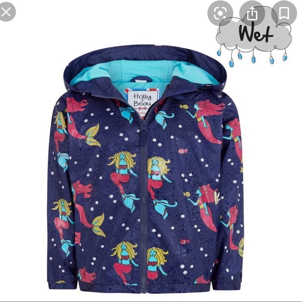 HOLLY & BEAU color changing raincoats